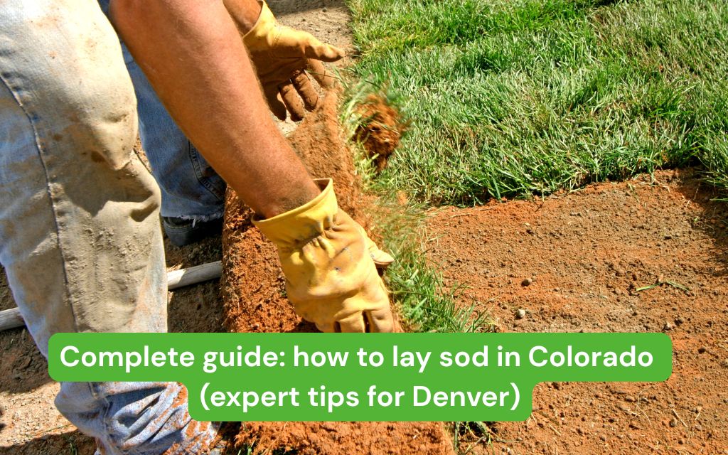 complete guide how to lay sod in colorado expert tips for denver