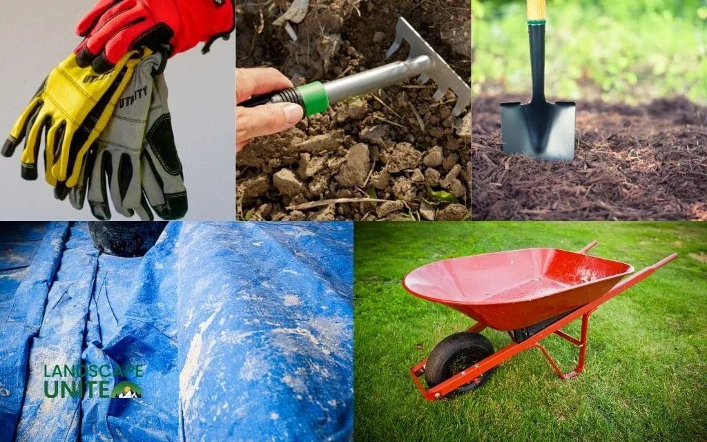 Essential tools for removing landscape rocks
