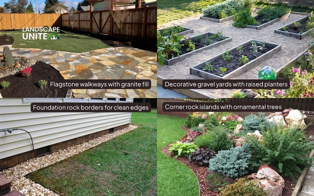 16+ stunning front yard landscaping ideas with rocks part 2