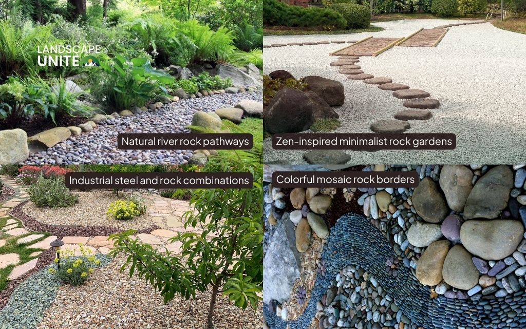 16+ stunning front yard landscaping ideas with rocks part 4