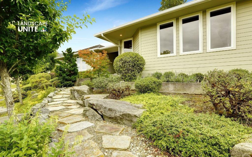 16+ stunning front yard landscaping ideas with rocks