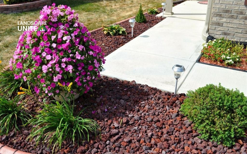 7 easy and visual lava rock landscaping ideas