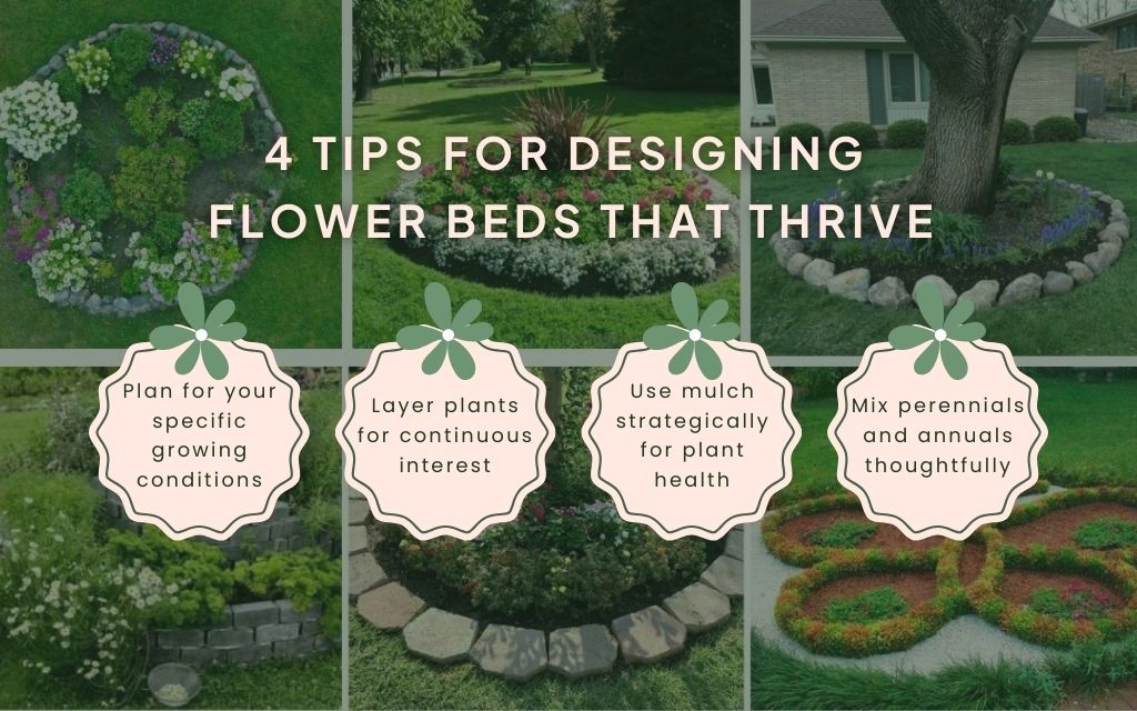 Top 25+ flower bed ideas to boost your curb appeal 3 Tips for designing flower beds that thrive