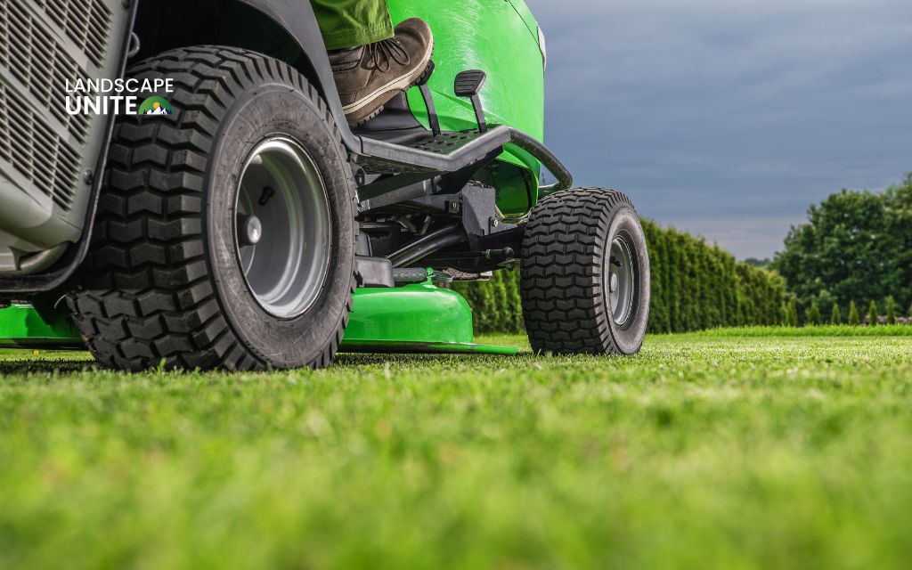 How do you make a lawn mower go faster?