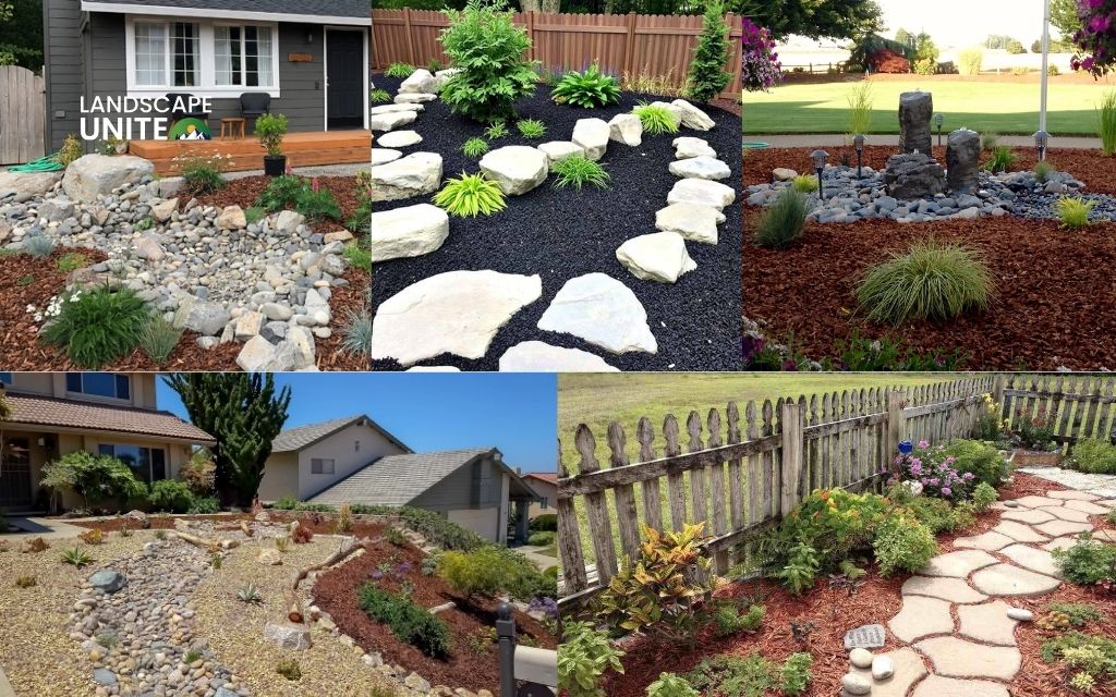 10 Creative rock and mulch landscaping ideas to replace traditional mulch 2 Top 10 rock and mulch landscape ideas part 2