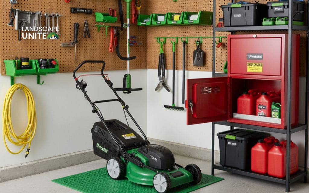 Use fuel storage cabinets