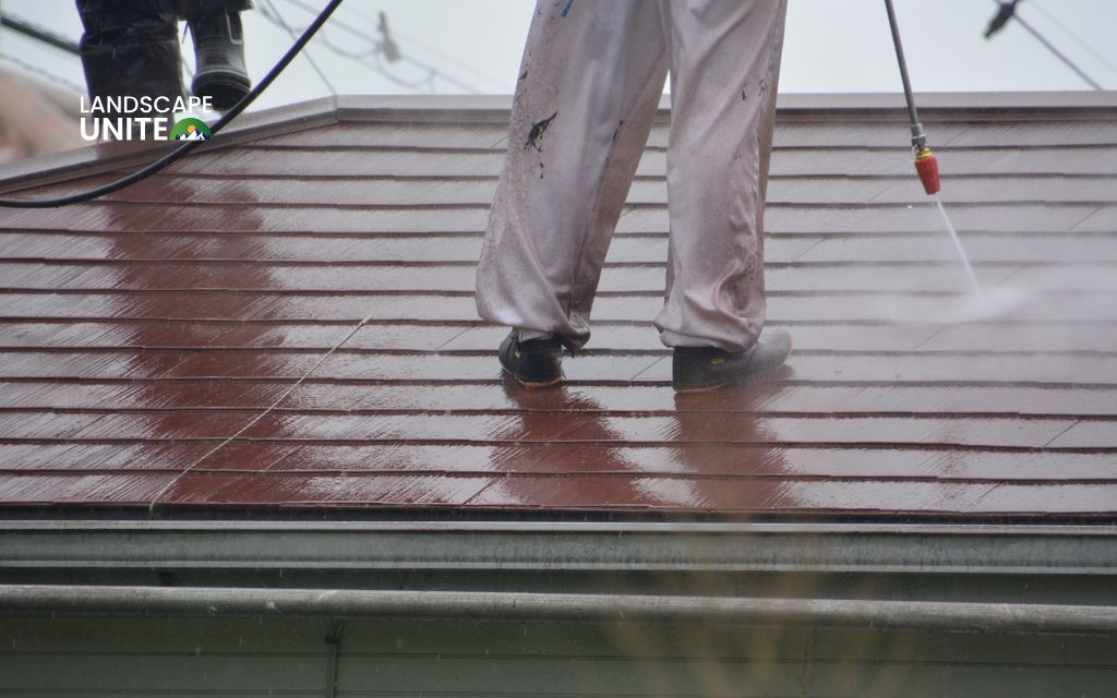 Average roof cleaning cost in 2025