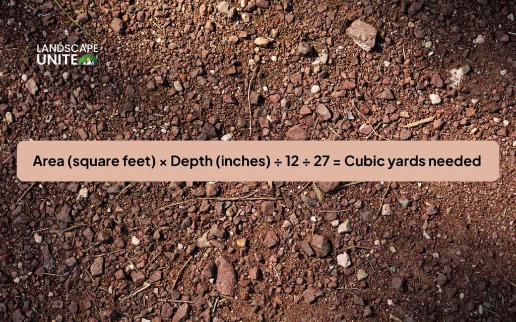 How to calculate how much topsoil you need