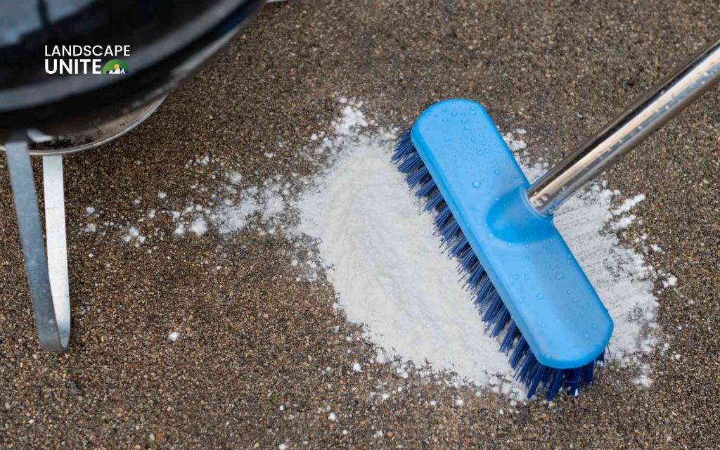 Method 2: Baking soda paste for medium stains