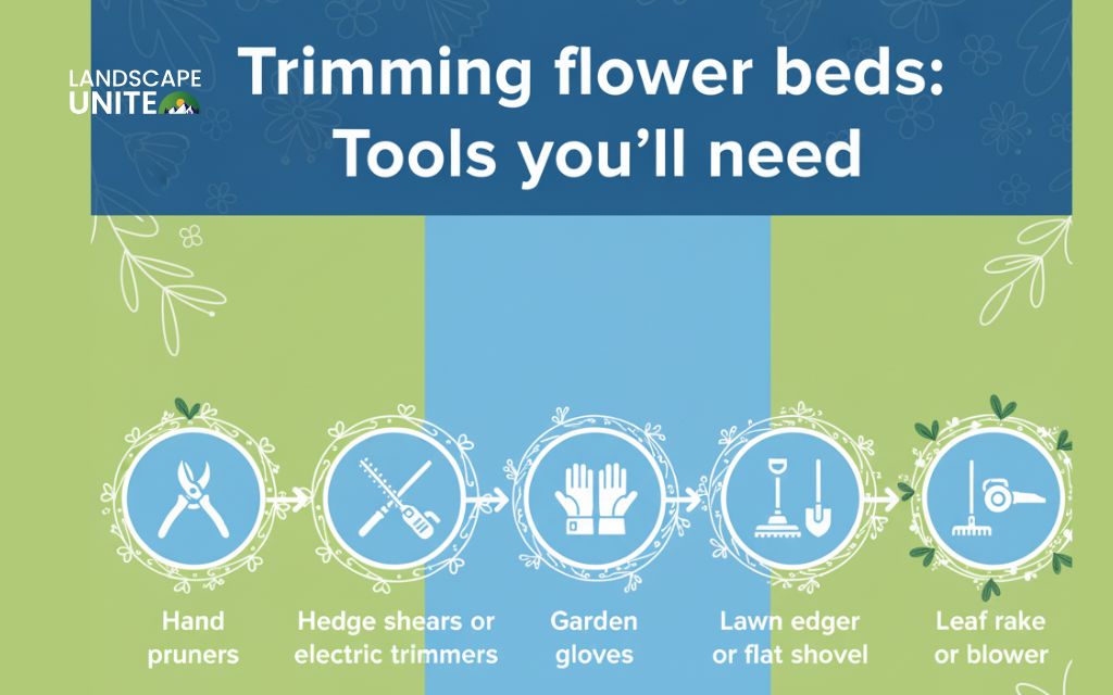 Trimming flower beds: Tools you'll need
