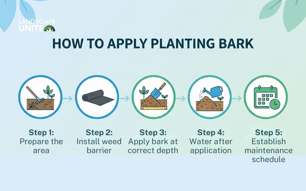 Planting bark made simple: A friendly guide to better soil and beautiful beds 8 How to apply planting bark (step-by-step)