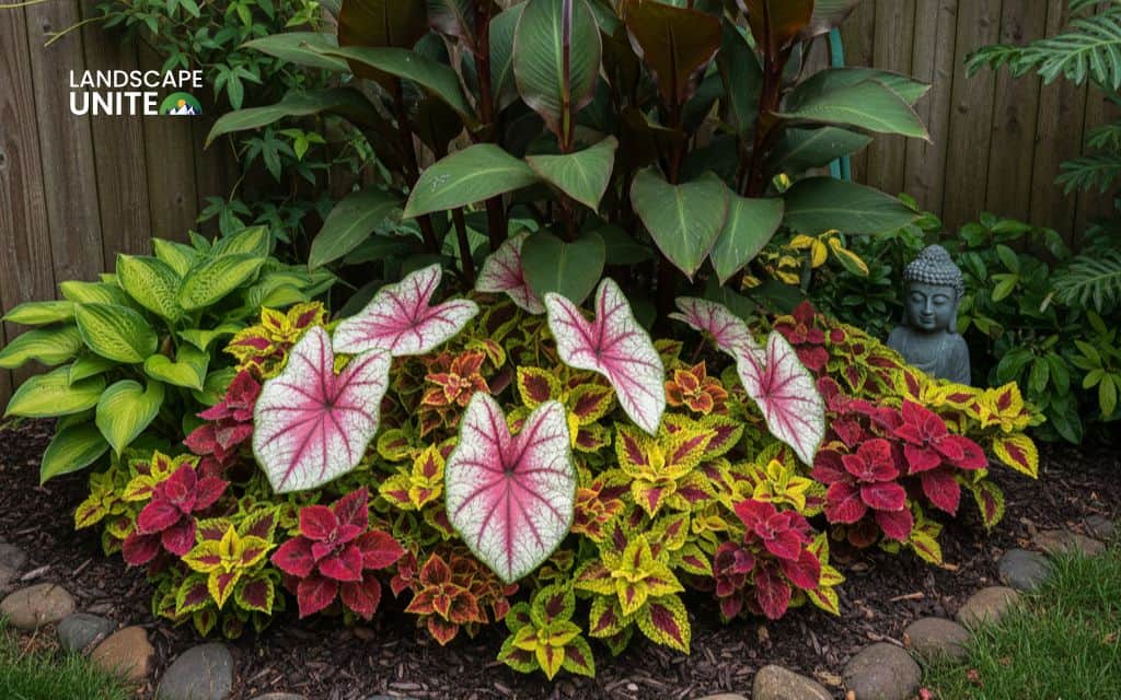 Tropical mini oasis