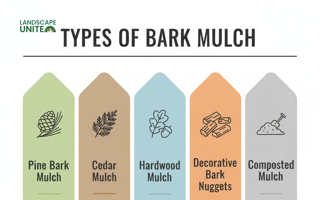 Planting bark made simple: A friendly guide to better soil and beautiful beds 1 Types of bark mulch