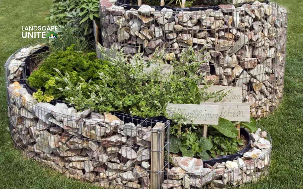 Raised rock flower beds: 14 ideas for low-maintenance beauty 5 Circular raised rock bed