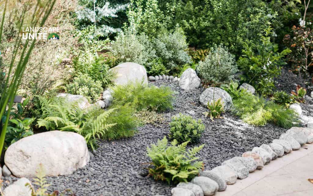 Raised rock flower beds: 14 ideas for low-maintenance beauty 4 Modern minimalist stone bed