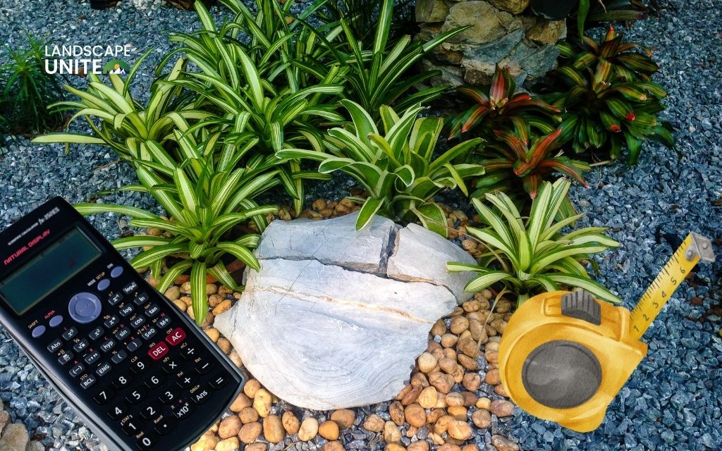 Perfect calculation formula to calculate landscape rock like a Pro